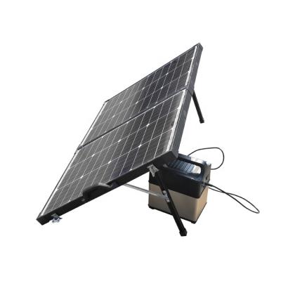 China portable foldable 60w solar panel set outdoor camping solar panel folding monocrystalline 158.75mmx158.75mm for sale