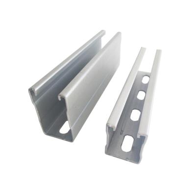 China Building Galvanized Steel Unistrute C Strut Channel For Supporting Electrical Conduits for sale