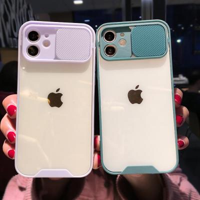 China Shockproof Transparent Clear Clear Clear Camera Phone Shockproof Protective Case For iPhone 11 pro 12 pro mini XS max X max XR 8 7 plus cover for sale