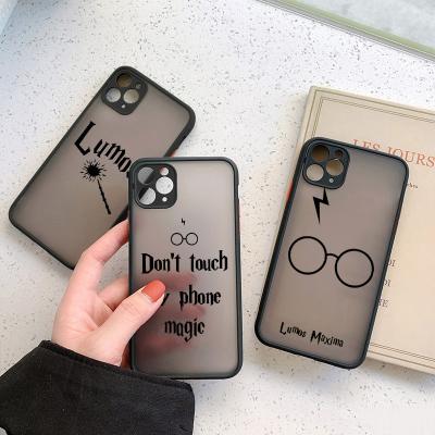 China Magic Candy Shockproof Art Cartoon Phone Case For iPhone 13 12 11 pro XR X Se 2020 S max 7 8 6 S Plus Hard PC TPU Cover Shockproof Bag for sale