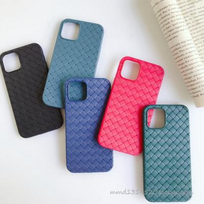 China Luxury Straight Edge Liquid TPU Case For iPhone 6, 7, 8 Plus X XS, XR 11, Pro Max Woven 12 Model for sale