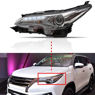 China Auto Parts Reconfigure Led Car Head Lamp For Toyota Fortuner 2016year For Toyota Fortuner 2016year for sale