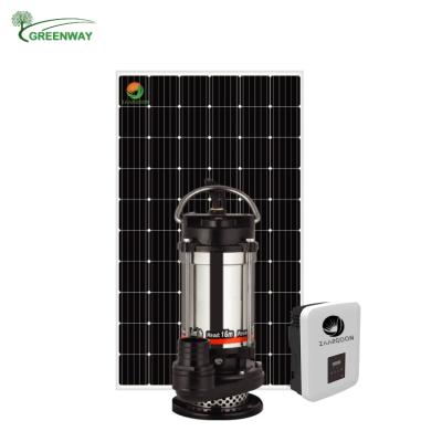 China Drinking Water Treatment GSQDX 750W 48V Solar Submersible Water Pump DC QDX Solar Powered Water Pump For Garden Irrigation for sale