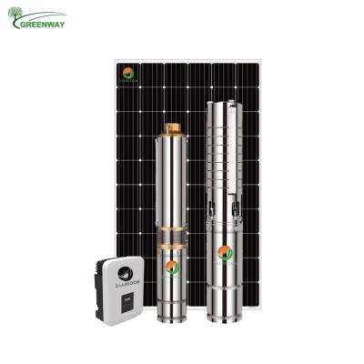 China Drinking Water Treatment 3 Inch 300W 24V Plastic Impeller Pump Solar DC Solar Powered Submersible Water Pumps For Agriculture Irrigation for sale