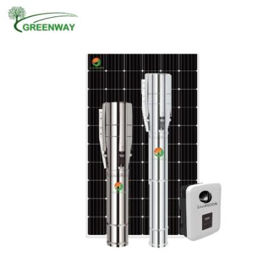 China Drinking Water Treatment 4/6 Inch 1100W 110V SS Water Pump Solar Powered Submersible Water Kit Complete Gasoline Price For Irrigation for sale