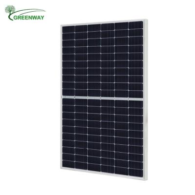 China 144 Cell Mono Bifacial Solar Panel Module 182mm 525w 535w 540w 550w Solar Panel System 158.75mmx79.375mm for sale