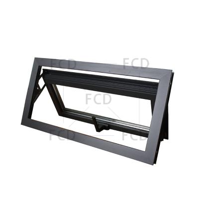 China Folding Screen 3D OEM ODM Design , Custom Aluminum PVC Tile Grill Top Hung Window for sale