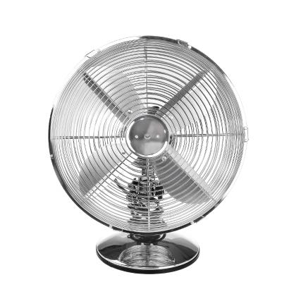 China Good Price Modern Retro 10 Inch Table Fan & 12 Inch Table Fan Retro &16 Inch Fan Retro Metal Chrome Fans for sale