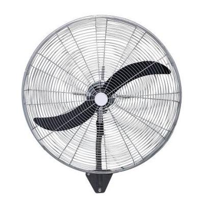 China Hotel 20 24 26 30 Inch Industrial Electric Wall Fan High Power Electric Fan With 2 Blades for sale