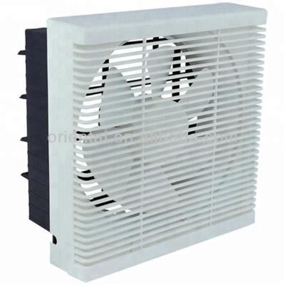 China Hotel Wall Mount Plastic Exhaust Fans With Grille And Louver Front Shutters for sale