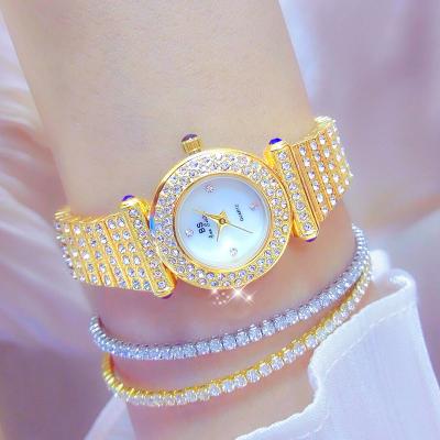 China Original Water Resistant Brand BS Bee Sister 1720 Women Quartz Watches Full Diamond Ladies Wrist Watches For Girls 3ATM Water Resistant for sale