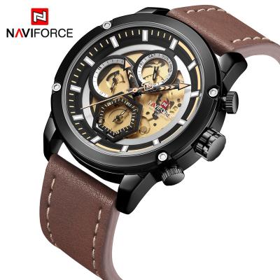 China NAVIFORCE 9167 luxury men's quartz watch luxury men's quartz watch men's automatic watch clock analog fashion sport chronograph clock relojeswatch 9167 for sale