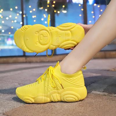 China 2021 Breathable New Look Comfort LCFC Breathable Shoes Sports Running Casual Women Durable Anti-skid Shoes for sale