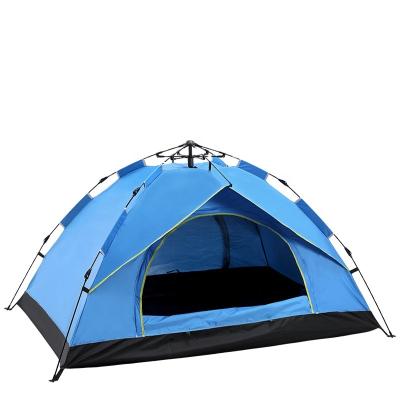 China LCFC Camping Tent Double Automatic Tent UV-Resistant Outdoor Air Tight Inflatable Basketball Court for sale