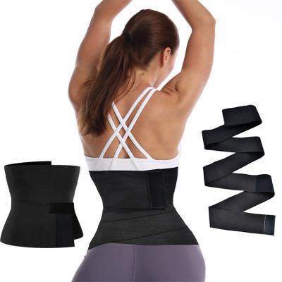 China LCFC 3/4/5M Powerful Daily Life + Sports Waist Trainer Women Belt Bandage Adjustable Belly Wrap Breathable for sale