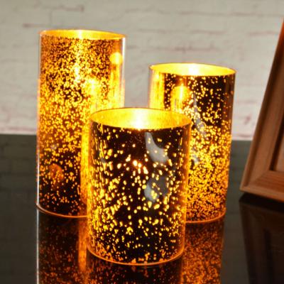 China Flameless Flameless LED Pillar Battery Operated Wax Candles Real Flickering Electric Candle WAX ​​with Remote Control for sale