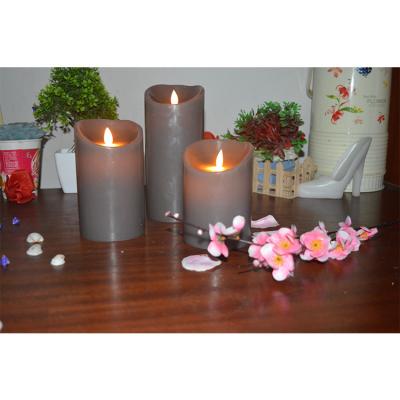 China Cheap Flameless LED Flameless Candles With Timer And Letter Printing Gardenline Flameless Lantern With Led Candle for sale