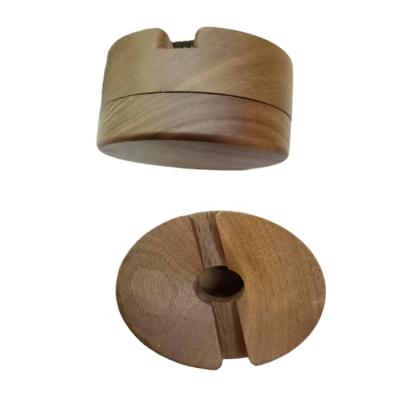 China High Quality Home Decoration Wood Adjustable Wooden Accessories Shell Wooden Base for sale