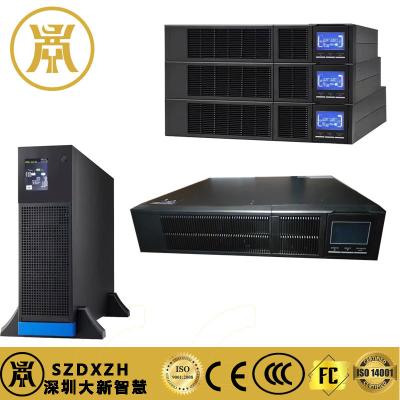 China UPS de alta frequência AC 220V/380V com slot e terminal de saída inteligentes SNMP à venda