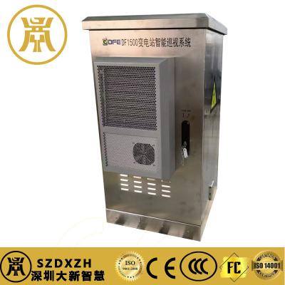 China Cabinet de acero inoxidable para comunicaciones exteriores con sistema de suministro de energía de aire acondicionado de nivel de protección IP55 en venta