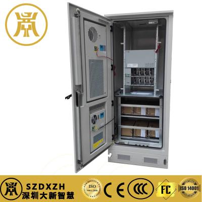 China 22U Ip55 Outdoor Telecom Cabinet Used For Telecommunications Base Stations With Battery for sale