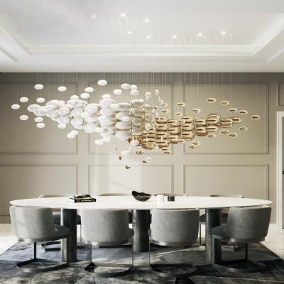 China Large Modern Art Hotel Design Crystal Ceiling Chandelier Professional Custom Luxury Glass Pendant Lights for sale