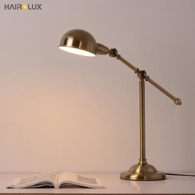 China Antique Hot Selling High Quality Fashion Bedroom Reading Room Hotel E14 E27 Desk Table Lamp LED Antique for sale