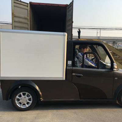 China Hot Sale 2 Seats Small Cargo Van Low Speed ​​Electric Pickup 300KGS for sale