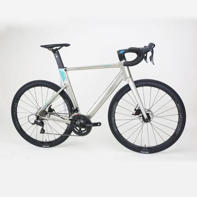 China JAVA SILURO6 OEM Aluminum Alloy Frame Bicycle Carbon Road Bike 700C 18 Speed ​​SHIMANO R3000 Disc Brake Racing Road Bicycle For Cube Racer for sale