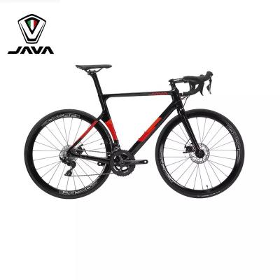 China Wholesale Carbon Fiber Java VESUVIO Carbon Fiber Road Bike 22 Speed ​​Ready To Boat Carbon Frame Bicycle Contest Customize Racing Roadbike for sale