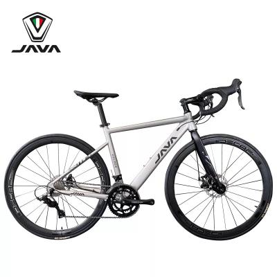 China Bicyles Java VELOCE Folding Price 700C Aluminum Alloy Disc Brake City Cycle Travel Road Bike Cheap Frame 18 Speed ​​Bicyles Java VELOCE For Men Adult Packing for sale