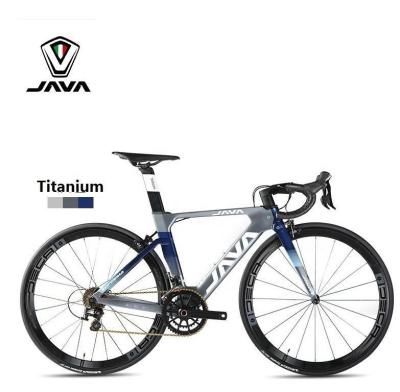 China Healthy Road Bicycle 105 R7000 22S Cycling Road Bike Java SUPERMA Road Bike Carbon Disc Brake Fiber Frame Hydraulic Bike for sale