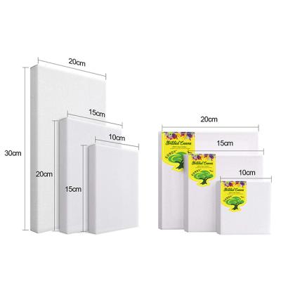 China Inkjet Printing 7 Pack Artist Canvas Panel White Canvas Panel Inch 12*12 Set For Painting à venda