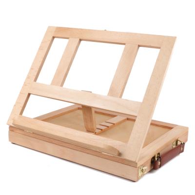 中国 Wholesale Easel Easel Supply Table Desk Easel Painting Drawing Painting Wooden Sketch Box 販売のため