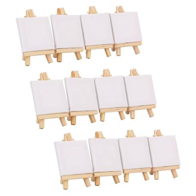 China Painting Easel 3 Pack 12 in 1 Easel Learning Set Mini Canvas and Water Painting Easel Art Easel for sale