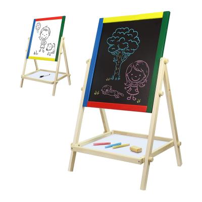 China Art Easel All-in-One Wooden Child's Painting Easel for sale