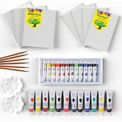 China Art Canvas Panel Painting Watercolor Sets Canvas Painting Set for Kids DIY Painting Set for Sale for sale