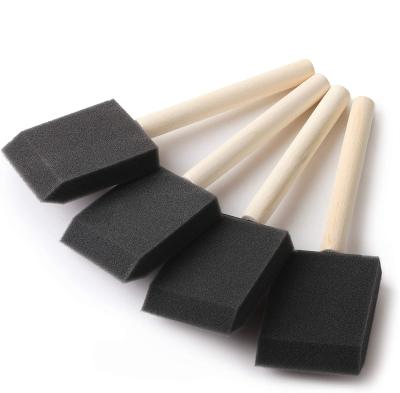 中国 Foam Painting Brushes 2 Inch 16pcs Sponge Brushes Paint Foam Brushes For Painting 販売のため