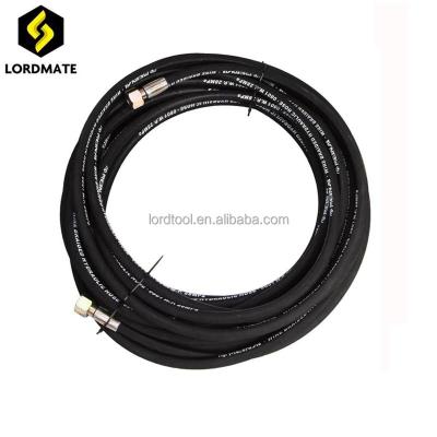 China Critical Cleaning / 4000PSI Residue Free 3/8 With Stainless Steel Braided Water Hydraulic Hose Seal High Pressure Hose for sale