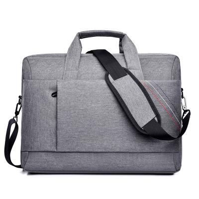 China Cover Handbag Laptop Carrying Shoulder Bag For MacBook Pro Air Messenger Carrying Briefcase Sleeve 13 Inch 15.6 Inch Notebook Business Casual Polyester for sale