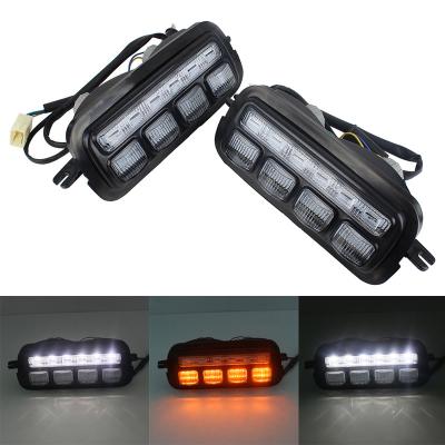 China ABS Plastic/PMMA Auto Daytime Running Light Car Driving Lights LED Lighting System Accessories For Lada Niva 4x4 Parts for sale