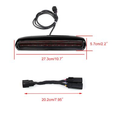 China Tail/Brake/Turn Signal Light For Street Glide Motorcycle Smoke Rear Trunk LED Cover Light Brake Tail Turn Signal Lamp 2014-2021 for sale