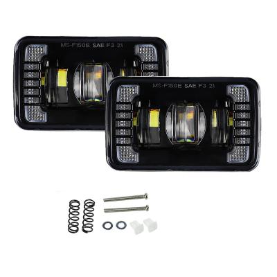 China Atubeix Aluminum Compatible With Ford F150 F-150 2015-2017 Bumper Lamp LED White DRL Motor Fog Light for sale