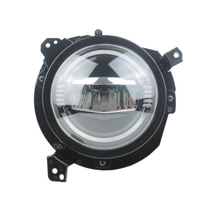 China Aluminum Round Led Headlight 7 Inch Hi-Lo Beam For Jeep JL 2018-2020 With 9inch Bracket Headlamp for sale