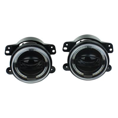 China 4 Inch Aluminum Fog Lights For '07- '17 Jeep Wrangler JK 2 Door Wrangler Unlimited JK 4 - Door for sale