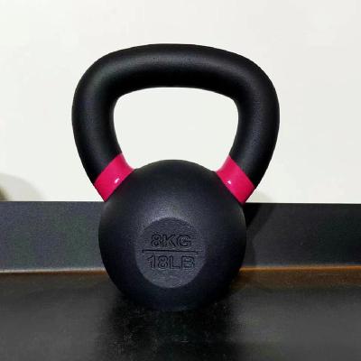 China Durable Factory Custom Color Powder Coated Kettlebells for sale