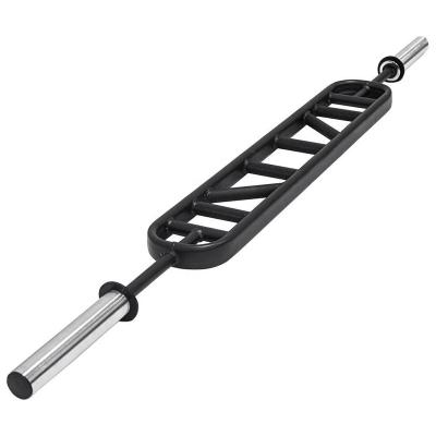 China 2022 Universal Grip Bar Gym Bar Weightlifting Equipment Black Barbell Black Swiss Factory for sale