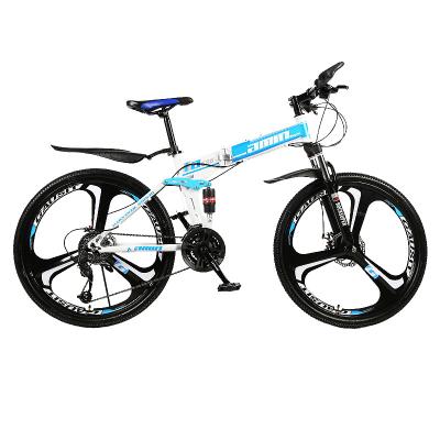 China Mini Tary folding mountainbike /foldable full mountain bike MTB/seven suspension mountain bike 26 inch high quality for sale