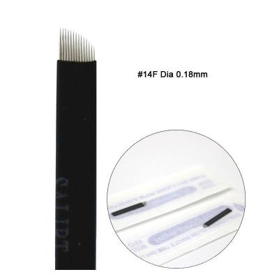 China Permanent Disposable Using Only Individually Wrapped PMU Microblading Eyebrow Blade for sale