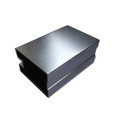 China door & Window 6000 Series Aluminum Alloy Powder Coating Aluminum Extruded Profile for sale